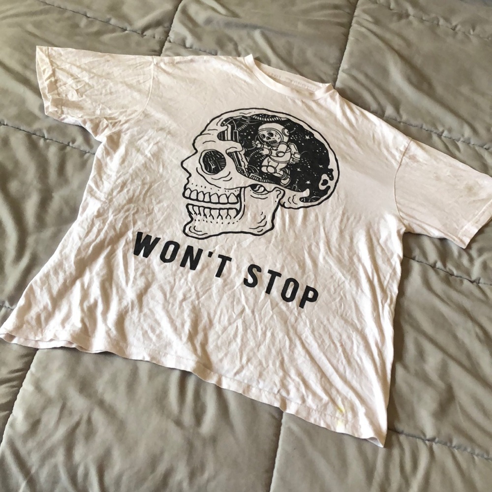 Eighty-Eight - Mens White Graphic T Shirt